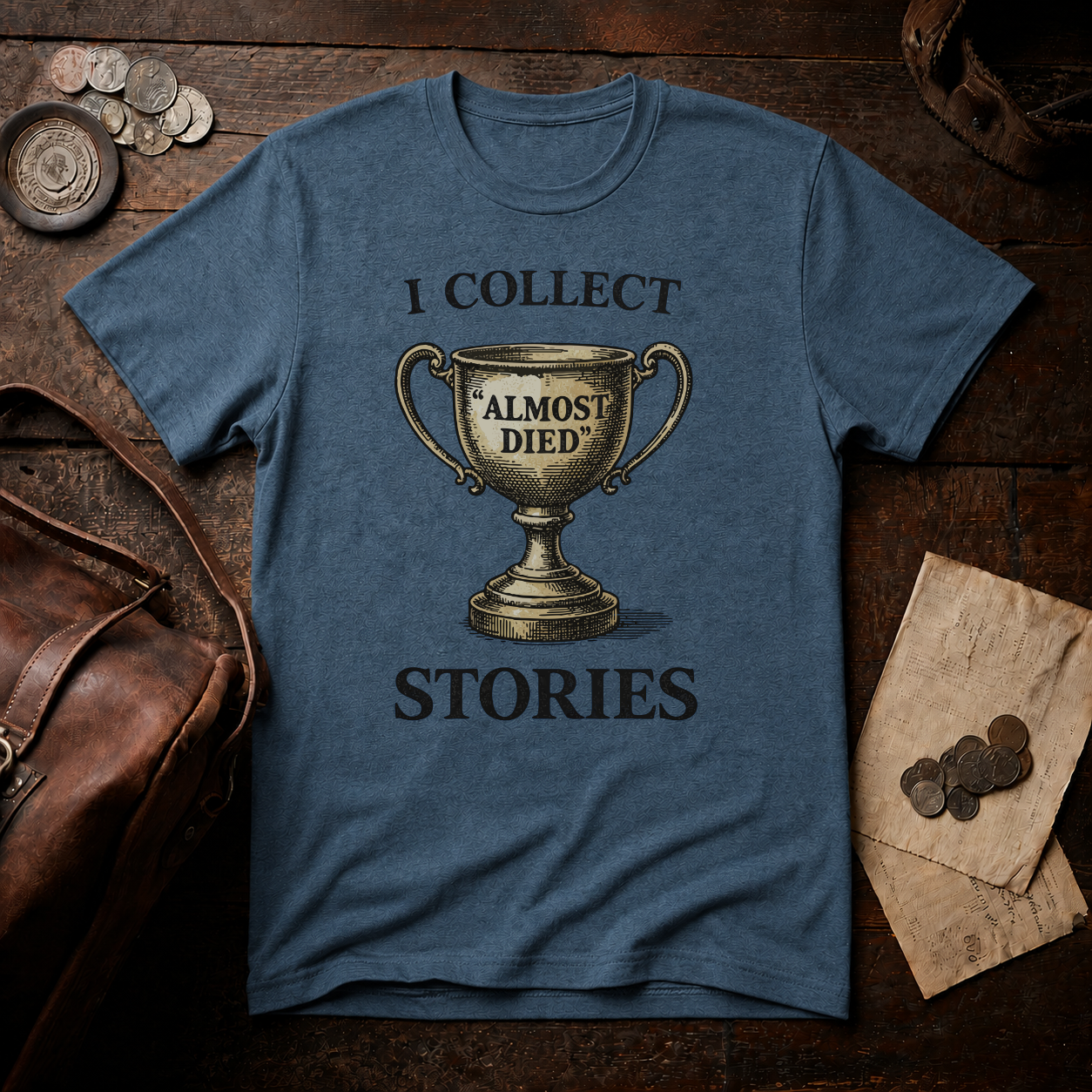'Almost Died' Stories T-Shirt