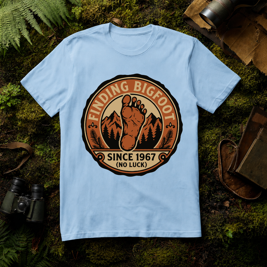 Finding Bigfoot No Luck T-Shirt