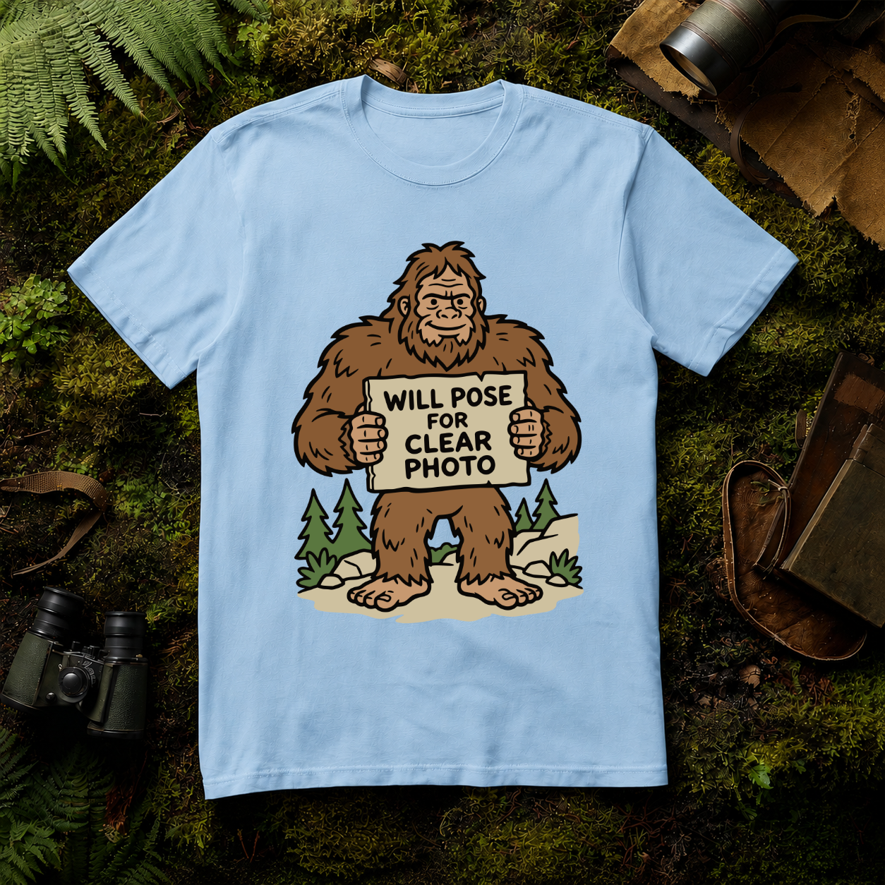 Will Pose for Clear Photo T-Shirt