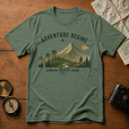Adventure Begins where WiFi Ends  T-Shirt