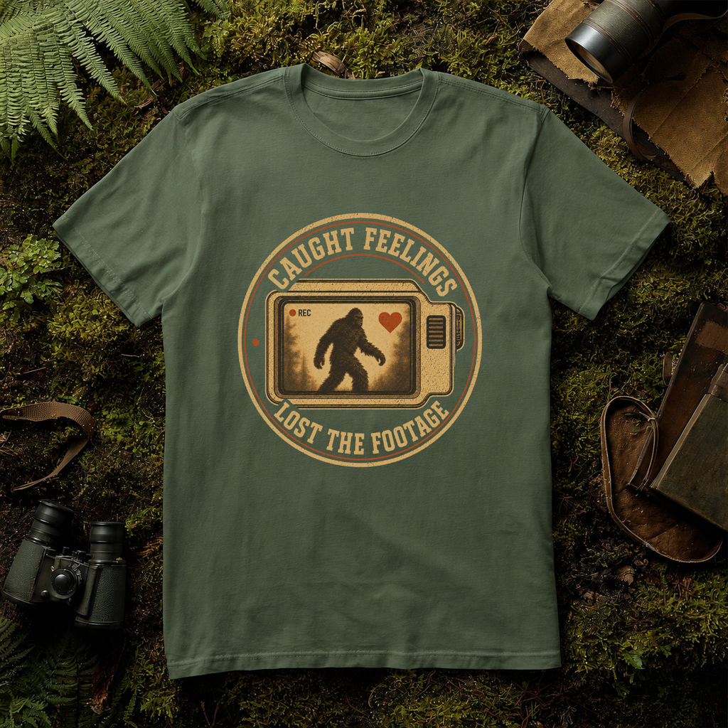 Caught Feelings Lost The Footage T-Shirt