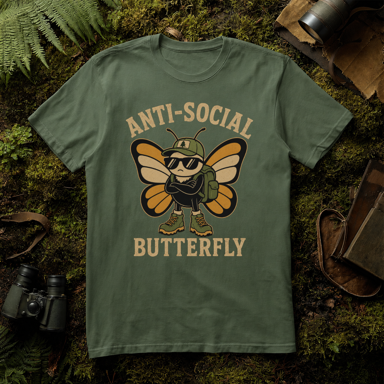 Anti-Social Butterfly T-Shirt