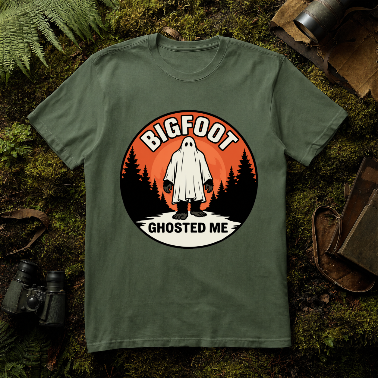 Bigfoot Ghosted Me T-Shirt