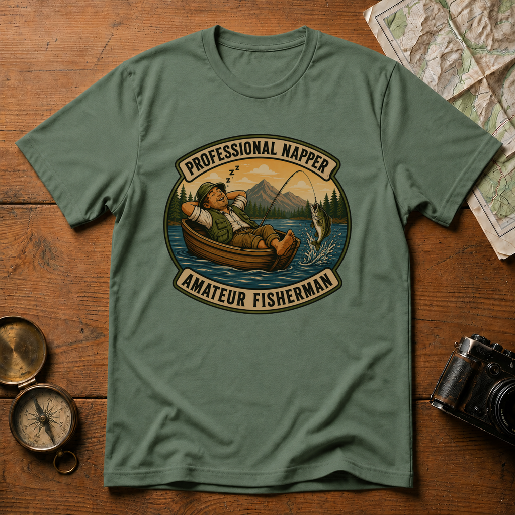 Pro Napper Amateur Fisherman T-Shirt
