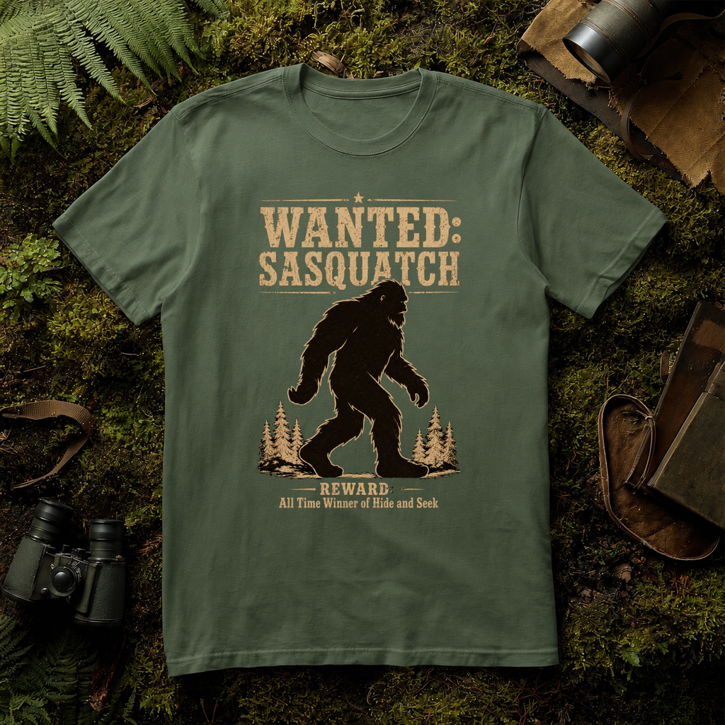 Wanted Sasquatch T-Shirt