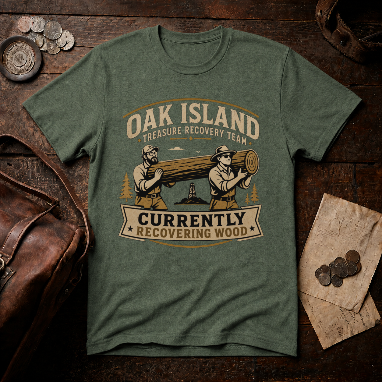 Oak Island Treasure Recovery Team T-Shirt