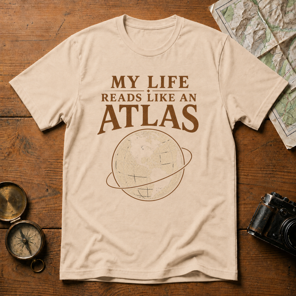 My Life Reads Like an Atlas T-Shirt