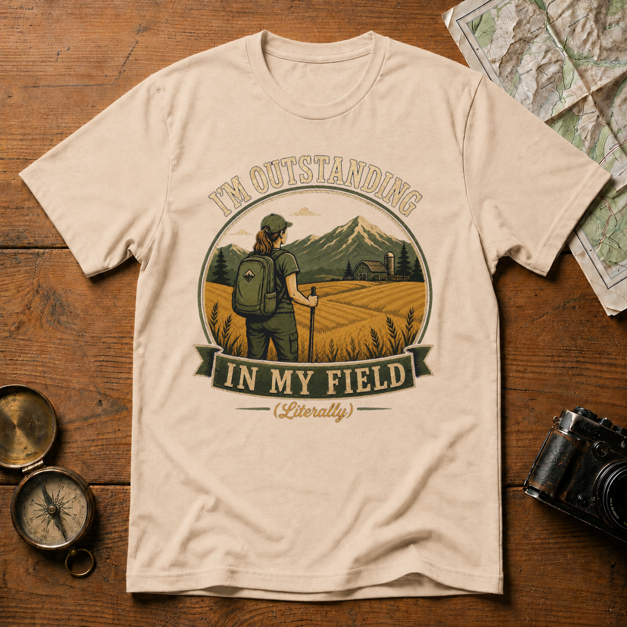 I'm Outstanding in my Field (Literally) T-Shirt