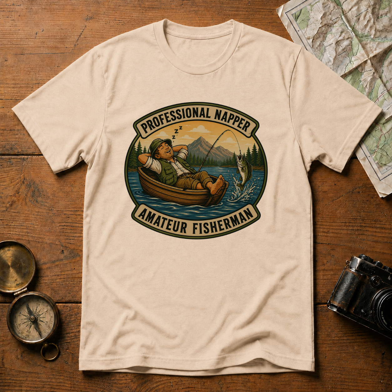 Pro Napper Amateur Fisherman T-Shirt