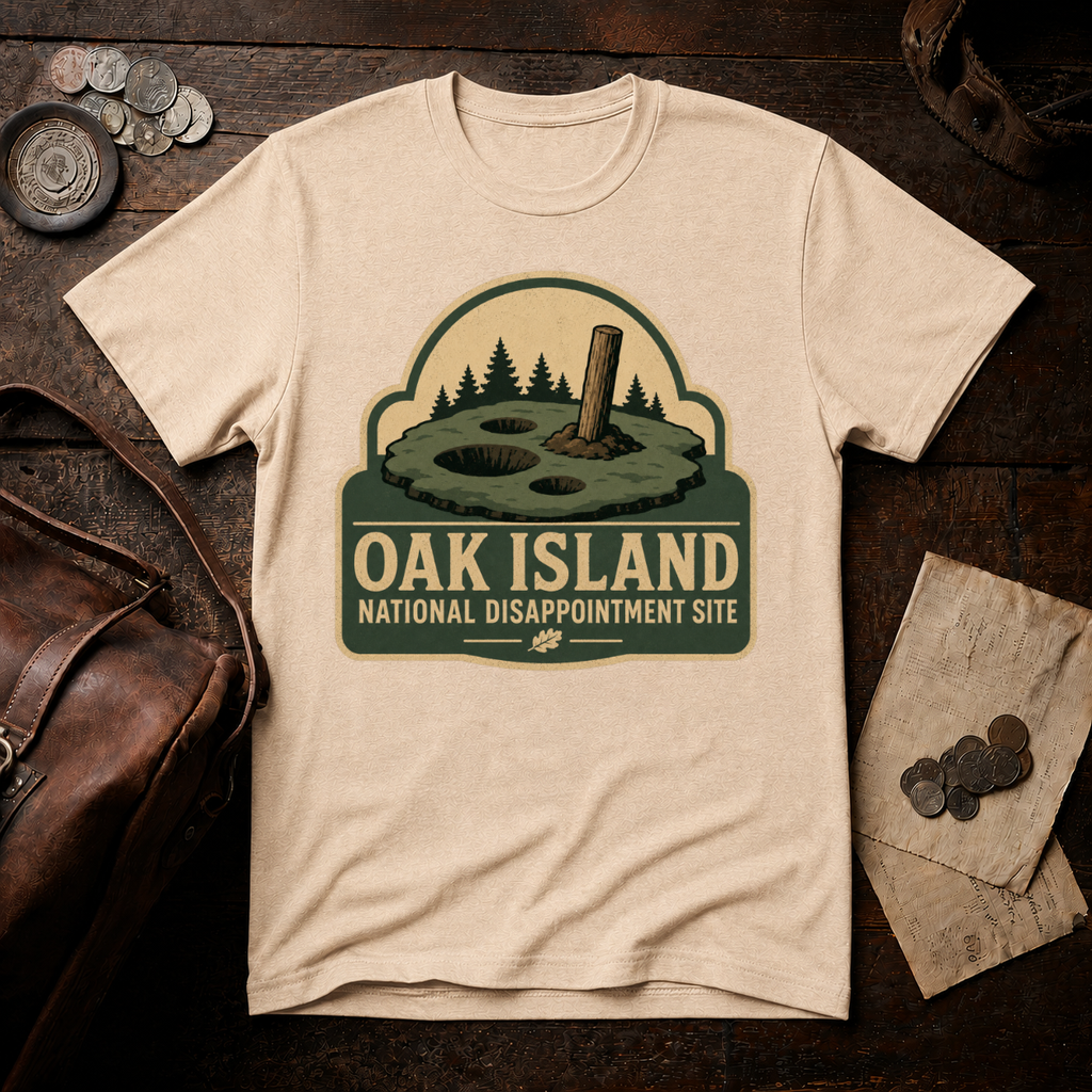 Oak Island National Disappointment Site T-Shirt