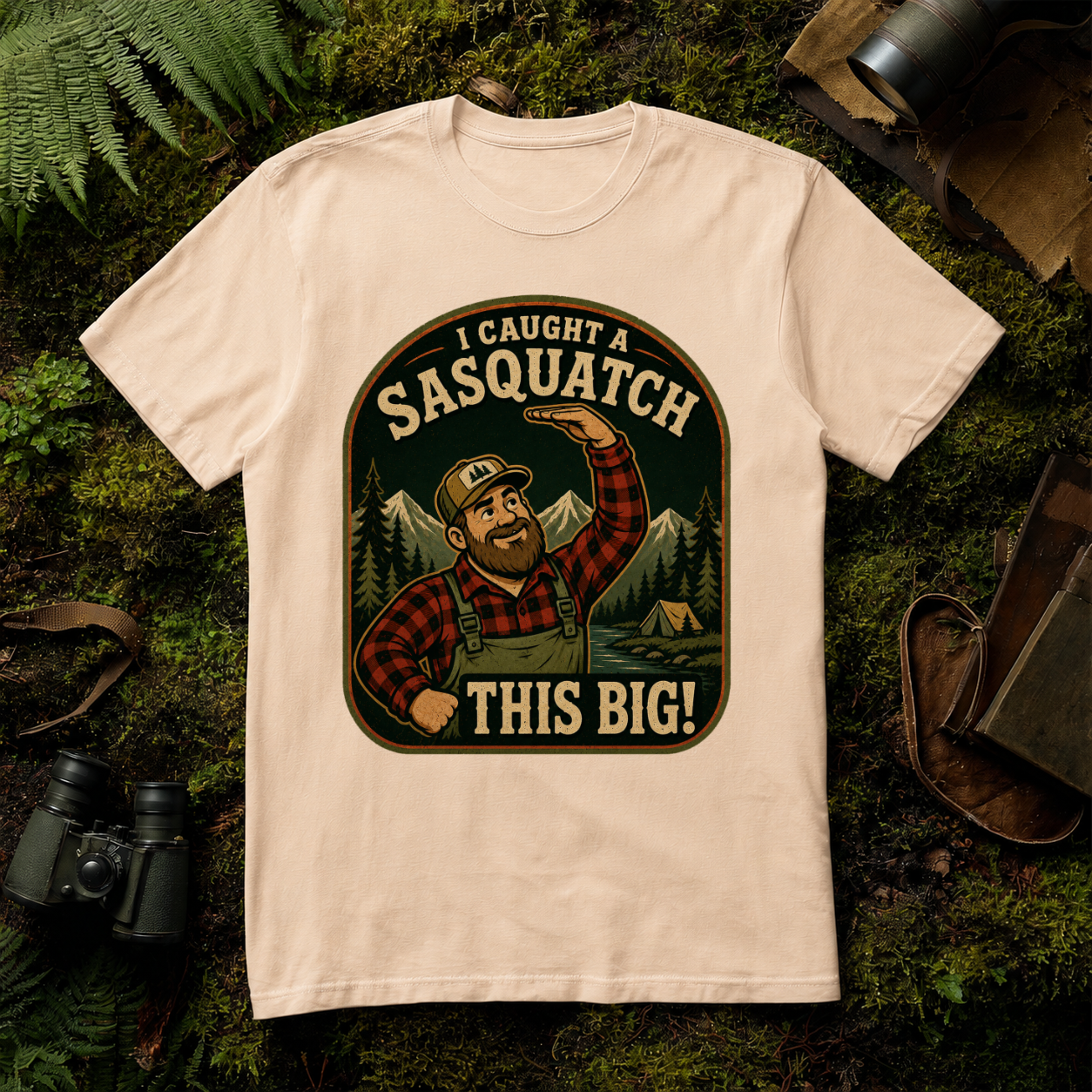 I Caught a Sasquatch T-Shirt