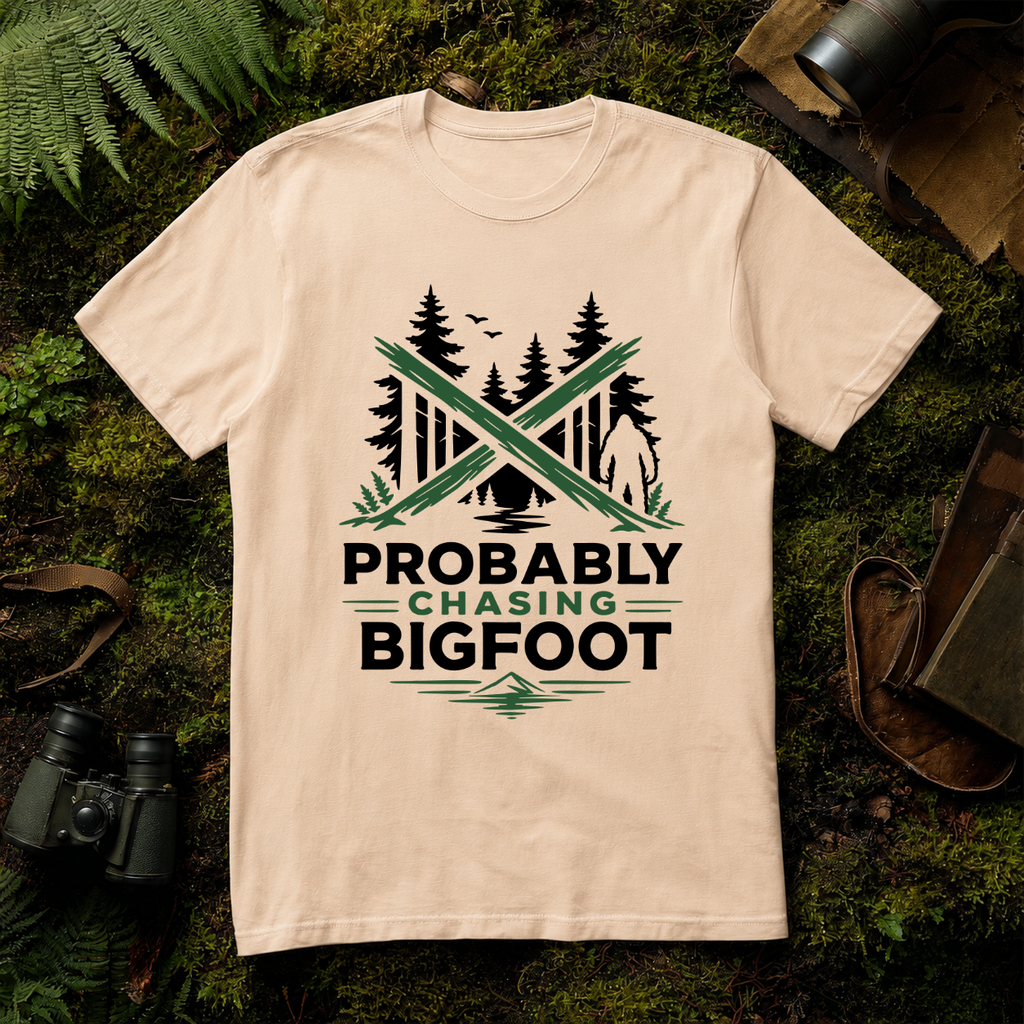 Probably Chasing Bigfoot T-Shirt