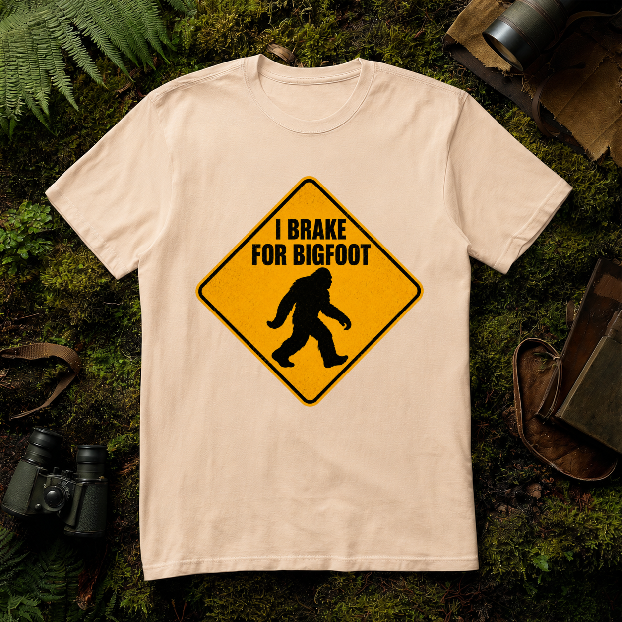 I Brake for Bigfoot T-Shirt