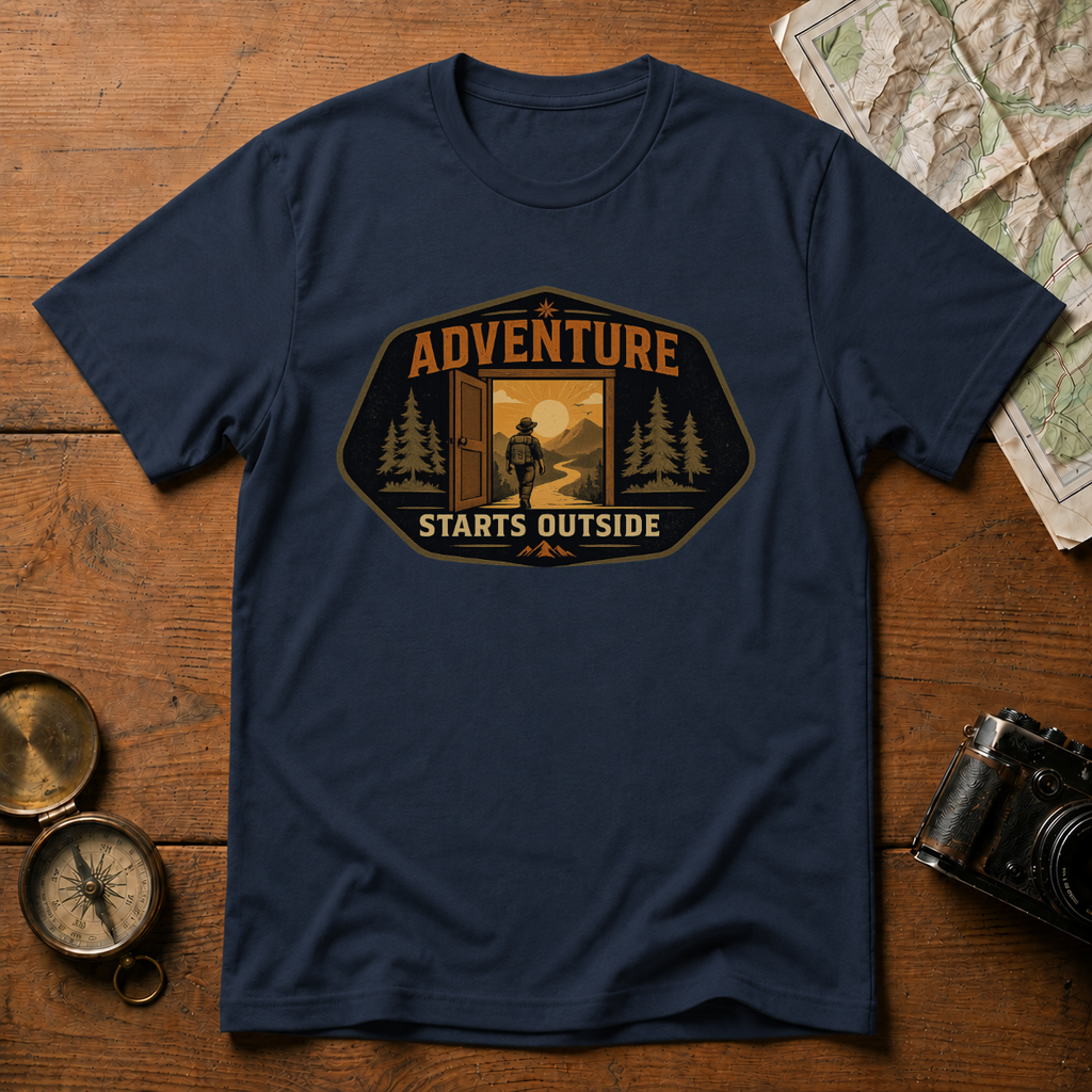 Adventure Starts Outside T-Shirt