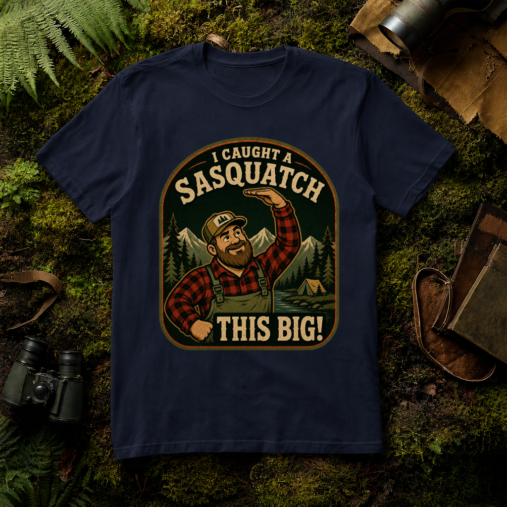 I Caught a Sasquatch T-Shirt