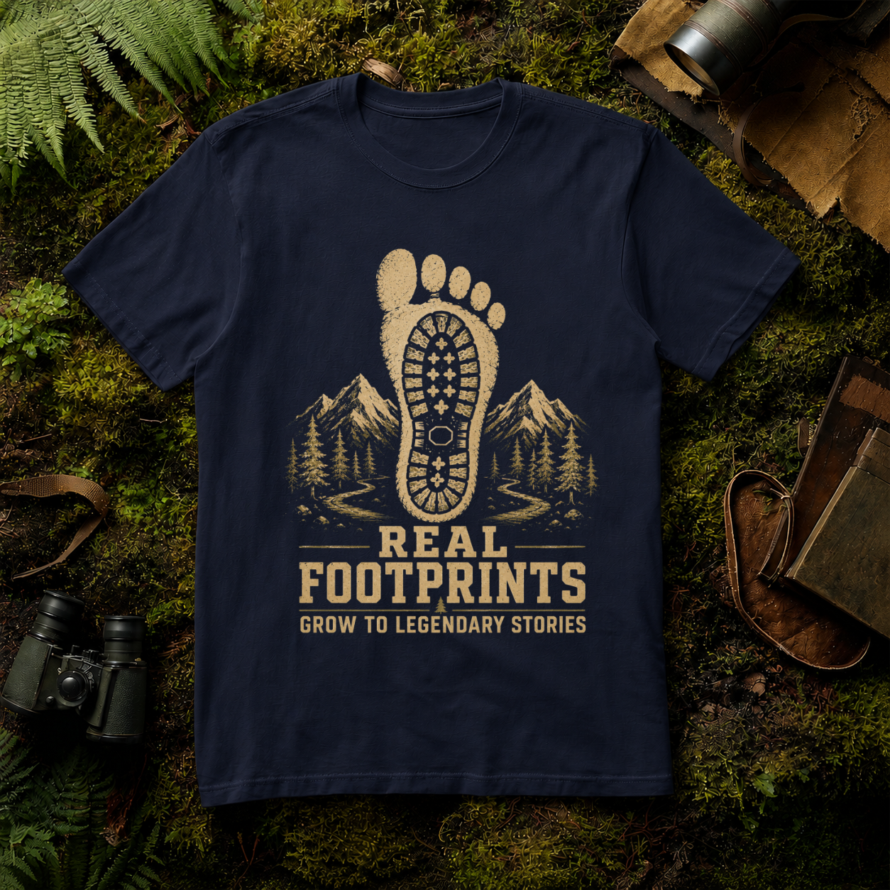 Real Footprints Legendary Stories T-Shirt