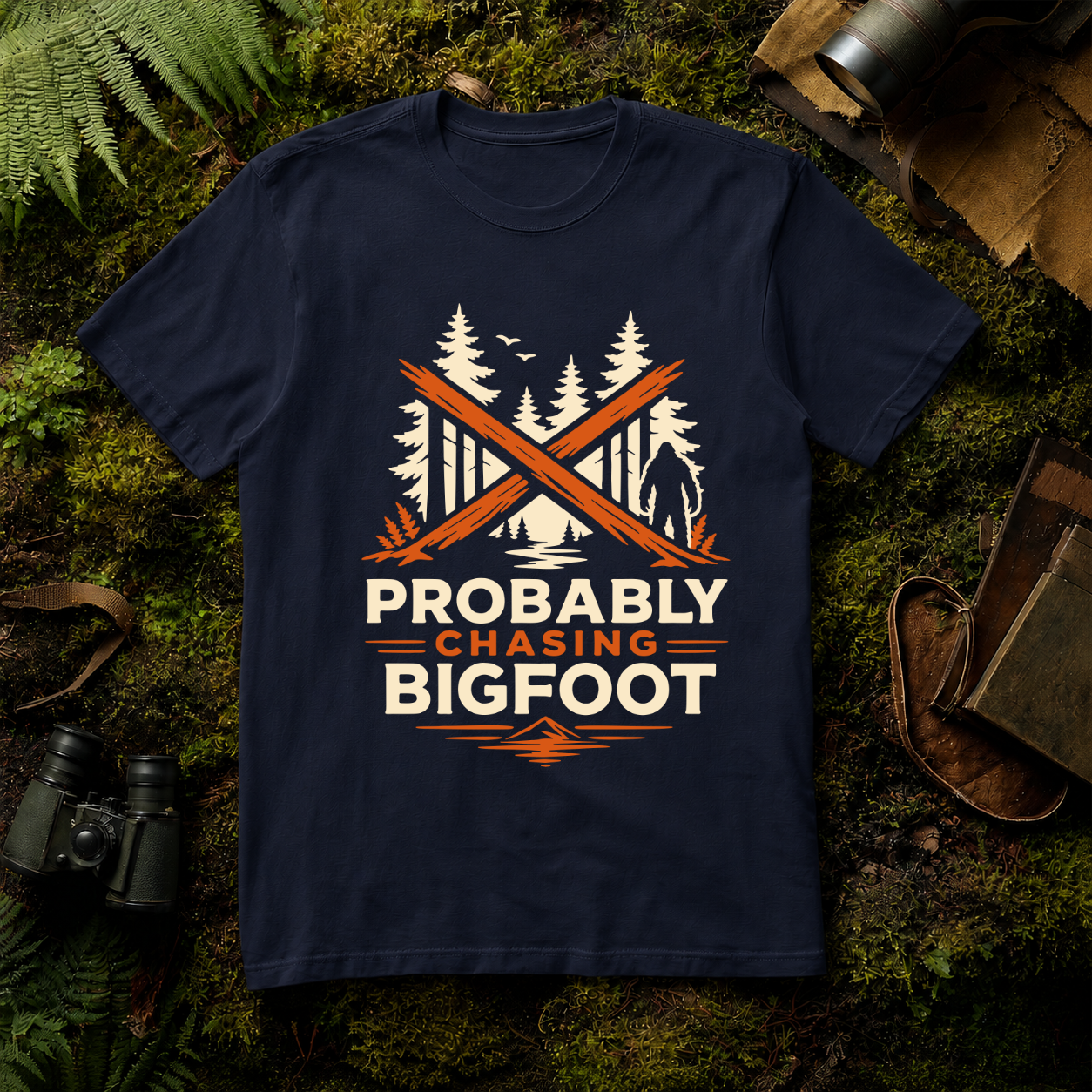 Probably Chasing Bigfoot T-Shirt