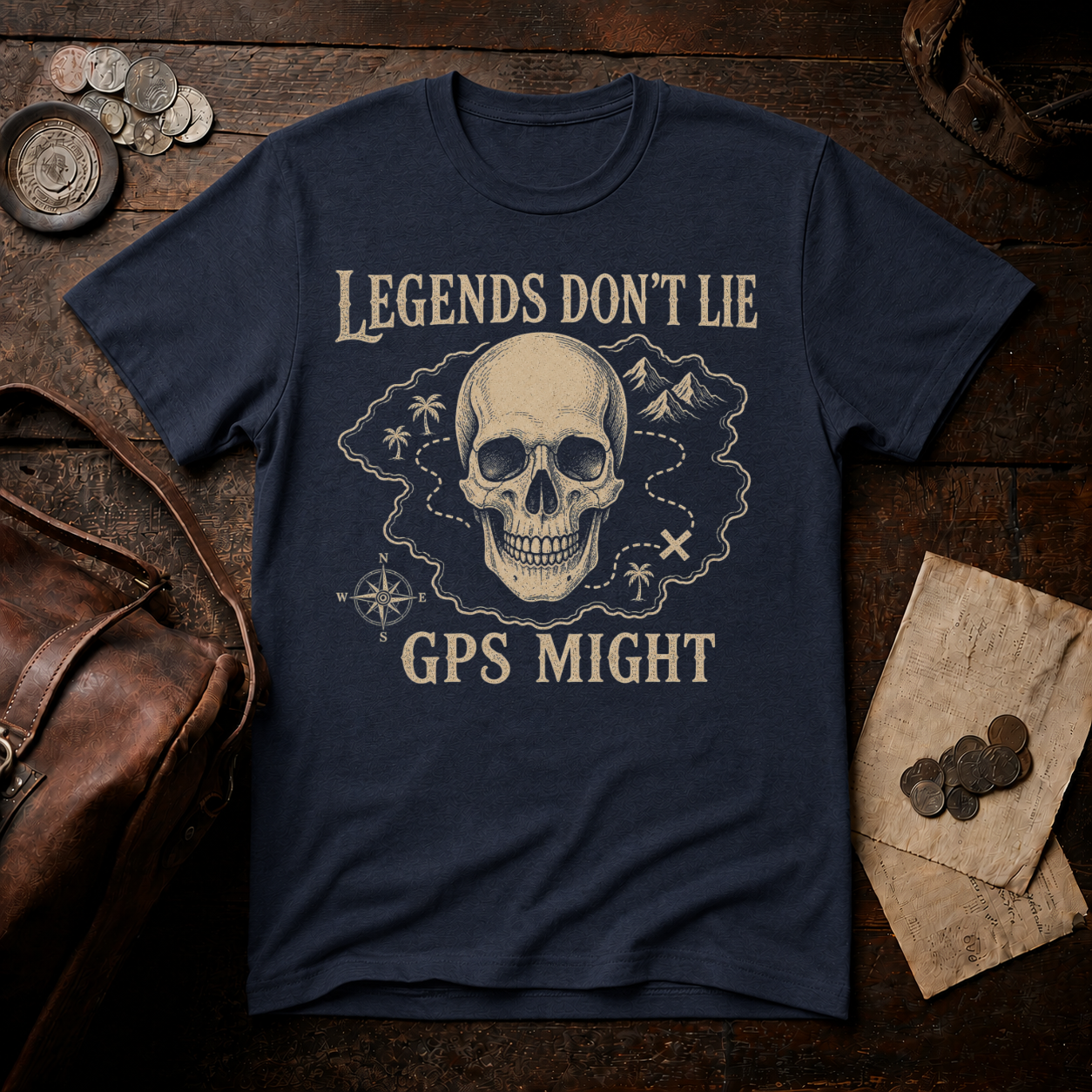 Legends Don't Lie GPS Might T-Shirt