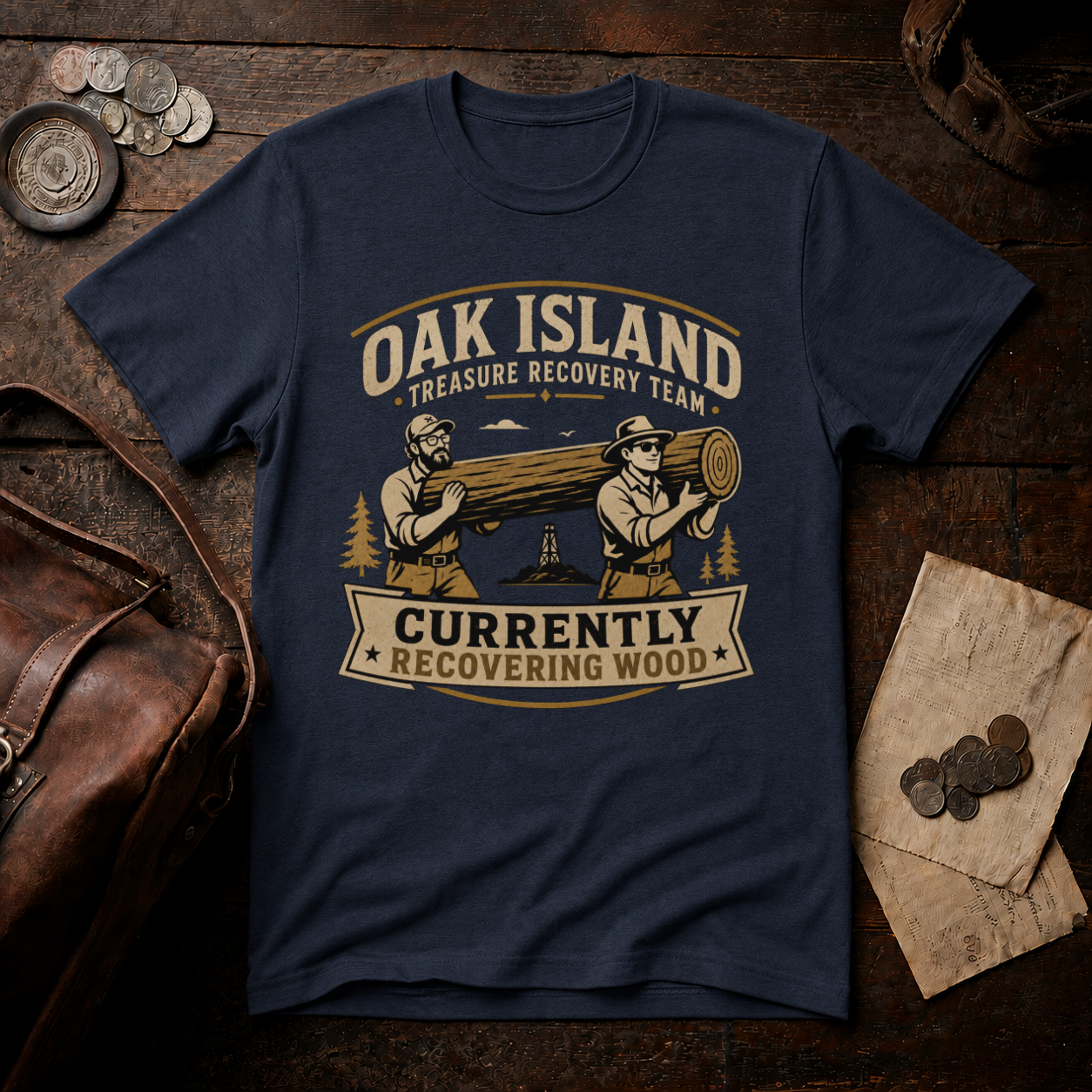 Oak Island Treasure Recovery Team T-Shirt
