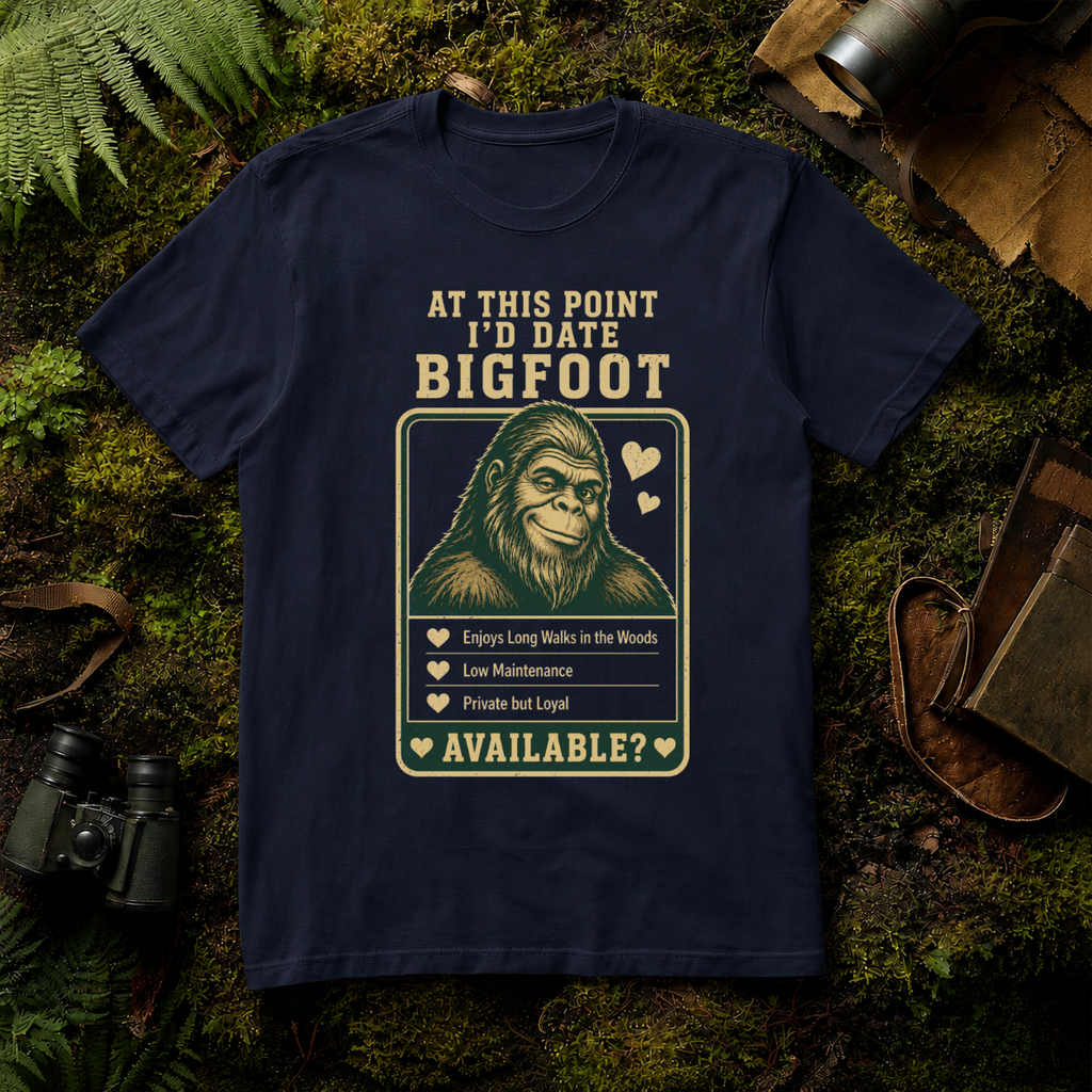 I' Date Bigfoot T-Shirt
