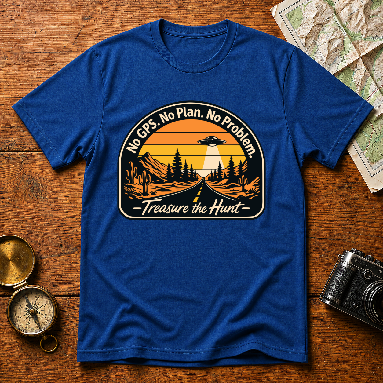 No GPS No Plan No Problem T-Shirt