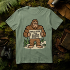 Will Pose for Clear Photo T-Shirt