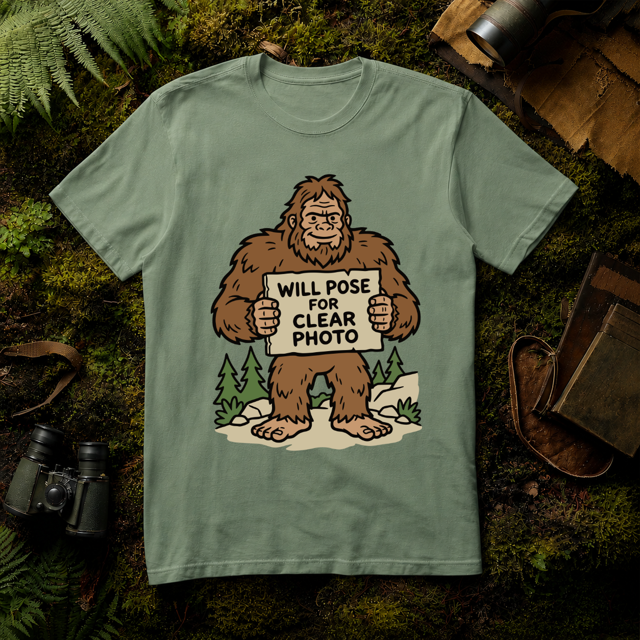 Will Pose for Clear Photo T-Shirt