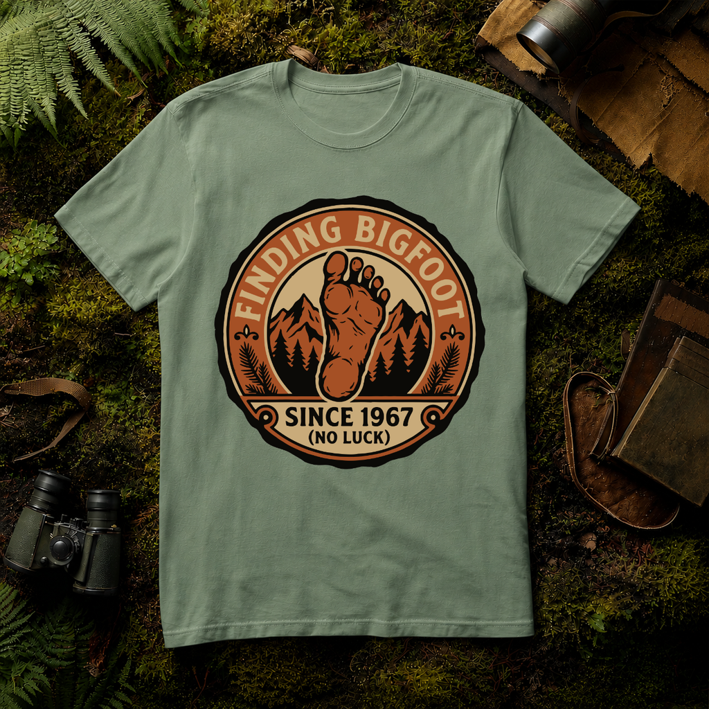 Finding Bigfoot No Luck T-Shirt