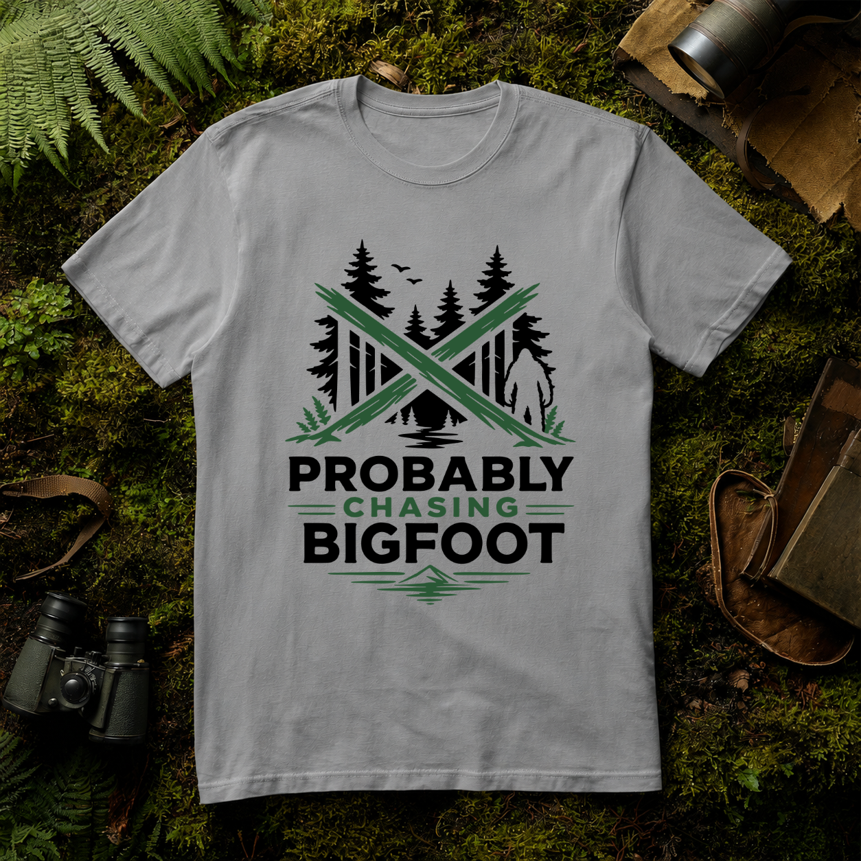 Probably Chasing Bigfoot T-Shirt
