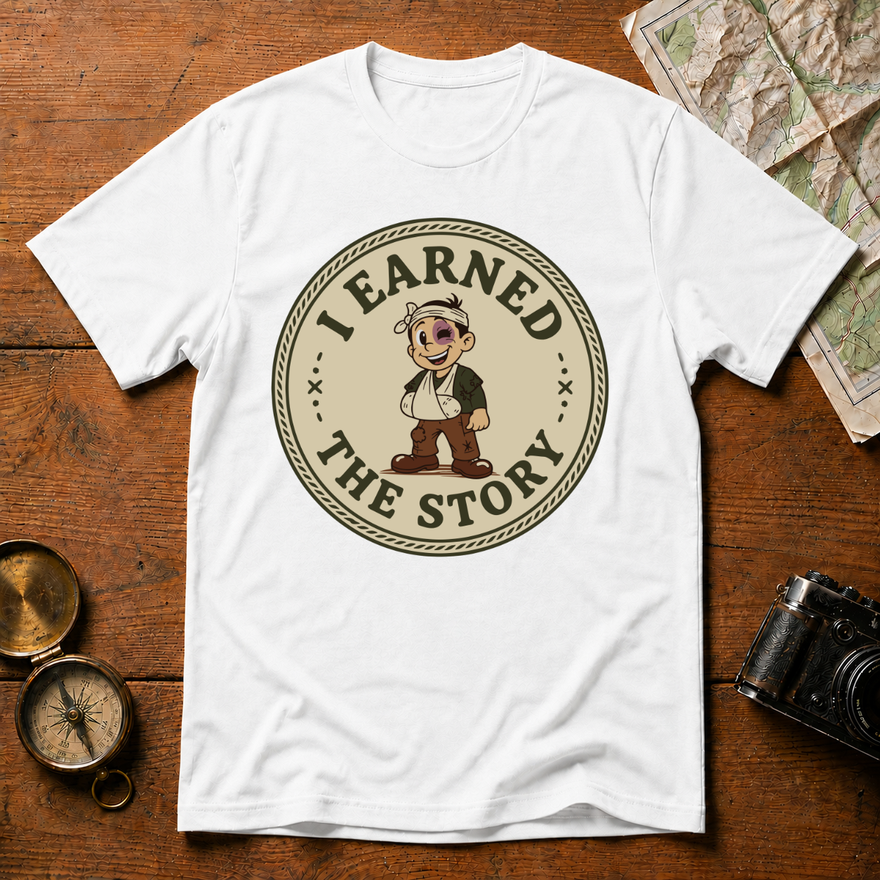 I Earned the Story (boy) T-Shirt
