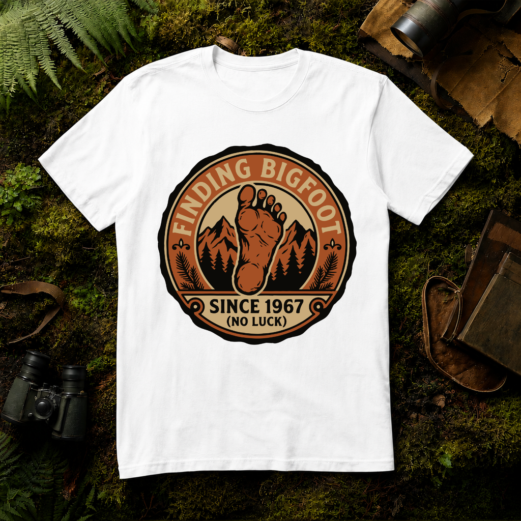 Finding Bigfoot No Luck T-Shirt